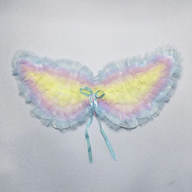 Kids Butterfly Wings Dreamlike Angel Wings for Carnival Festival Photo