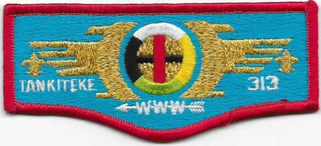 S27 Tankiteke Lodge 313 Order of the Arrow OA Flap Boy Scouts of America BSA