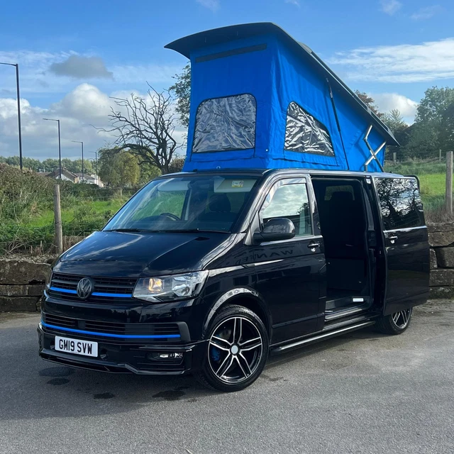 2019 Volkswagen TRANSPORTER T28 H-LN TDI-4 berth-5 seatbelts-Camper conversion