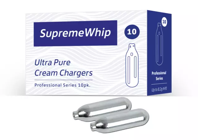 Starter Packs - SupremeWhip Cream Chargers + 0.5L Full Metal Dispenser SILVER 2