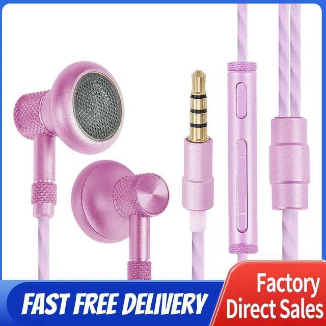 Magnetic Super Bass In-ear Headset Earbuds Stereo 3.5mm Earphone(Rose Gold)-1832