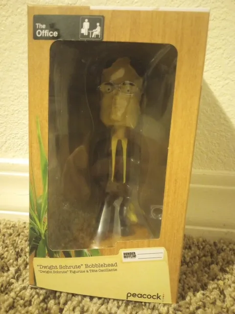Dwight Schrute Bobblehead The Office Collectible Peacock New In Box