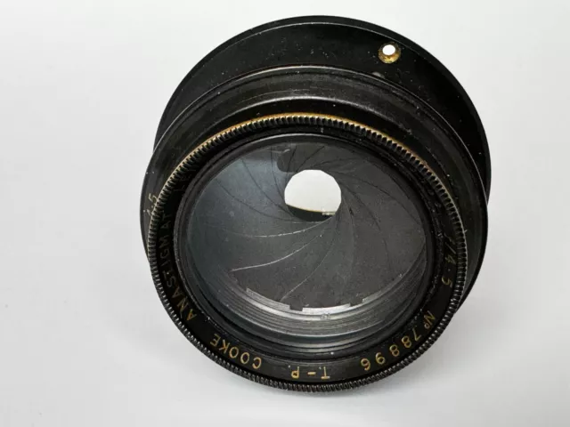 Taylor, Taylor & Hobson COOKE Anastigmat T.-P. 5 3/4 inch f/4.5 brass lens