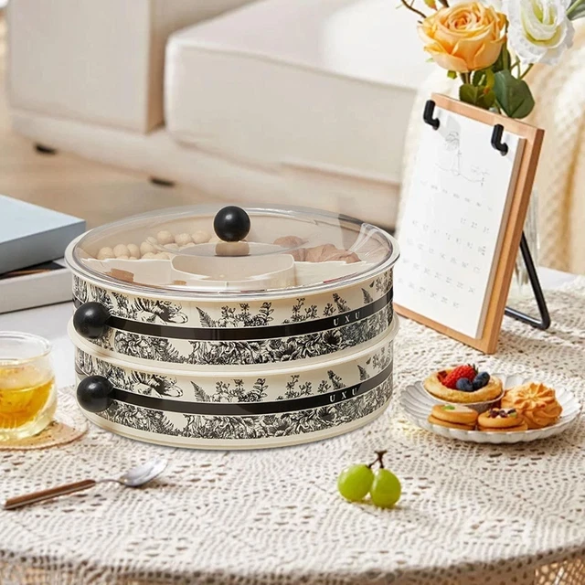 Grand Plat Christofle Ancien Avec Couvercle Et Monogramme - Collection, Taille 12