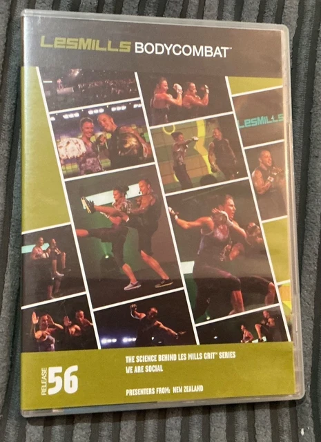 LES MILLS BODY Combat DVD, Music, & Choreo Notes Release 57