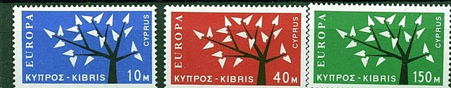 Cyprus 1963 Europa   sg 234/6  - LMH