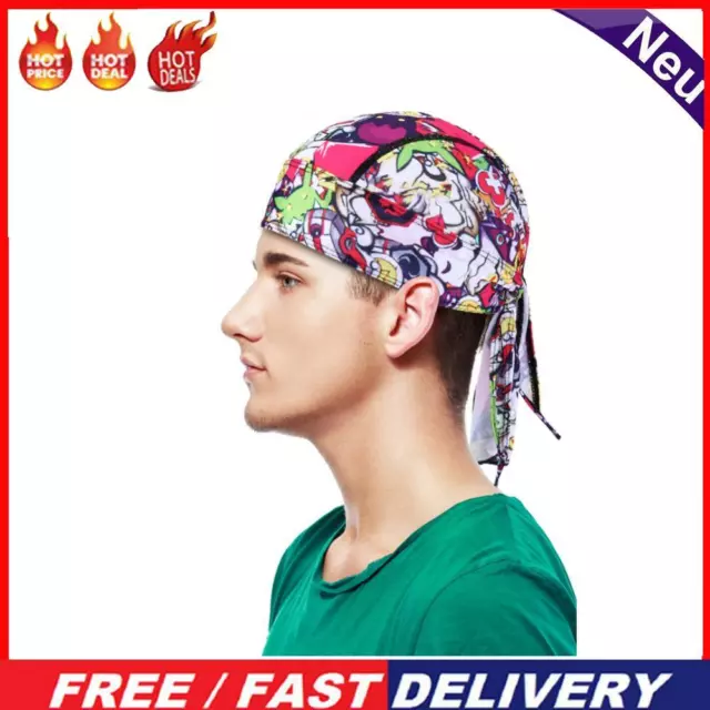 Outdoor Sport Headscarf Breathable Printed Sunscreen Cycling Cap (TJ-MC-07)