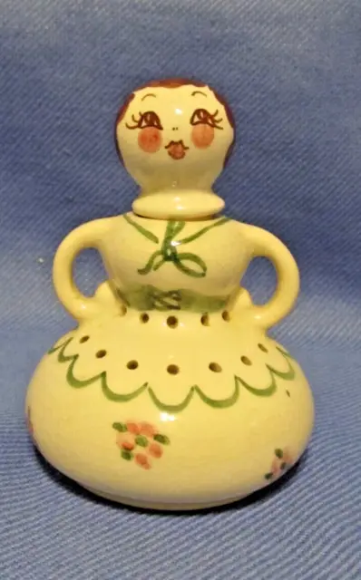 Vintage Ceramic Perfume Bottle Atomizer Diffuser, Dutch or German