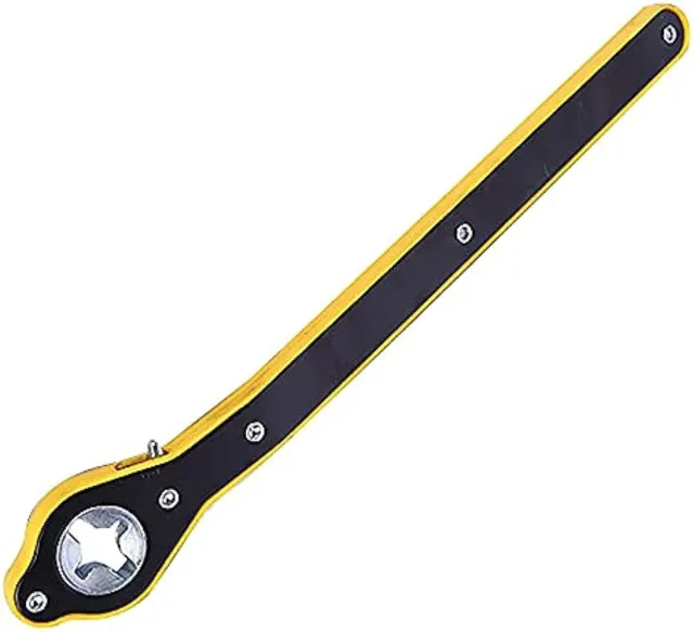 13.3 Inch Car Jack Ratchet Wrench Tire Wheel Lug Wrench Hand Tool Accessories
