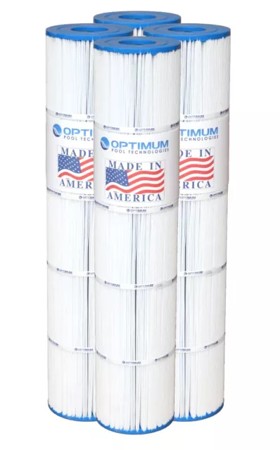 Pool Filter 4 Pack Cartridge Replacements for Jandy CL580 & CV580 - Made in USA