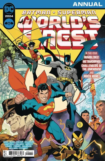 Batman Superman Worlds Finest 2024 Annual #1 (One Shot) Cvr A Dan Mora Dc Comics