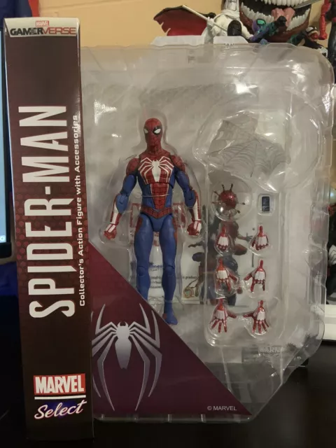 Diamond Select Marvel Select: Spider-Man (Playstation 4 Version) 7 inch...