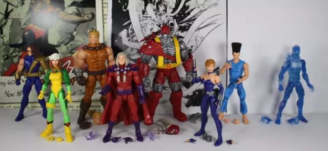 Marvel Legends AOA COLOSSUS Baf lot Legion, Rogue, Magneto, Iceman, Cyclops 2021