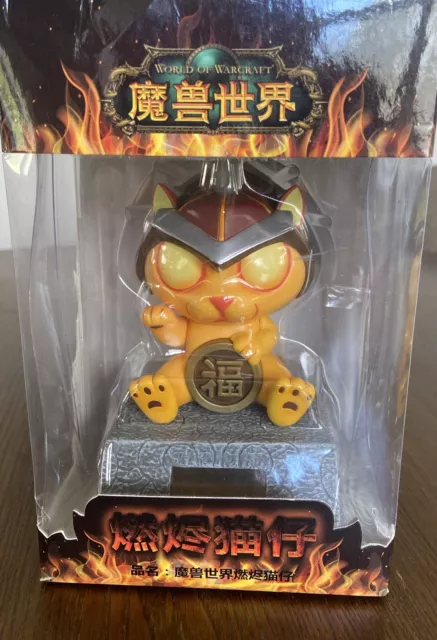 Rare 2015 Official - Blizzard Blizzcon / World of Warcraft Waving Cinder Kitten