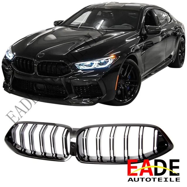 Grille De Radiateur Sport Double Rein Noir Brillant Pour BMW Série 3 E90 E91 - Accessoire Avant Élégant Et Robuste