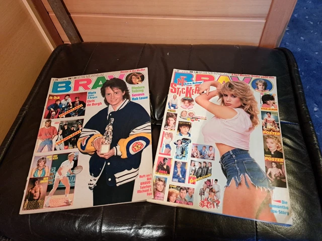 BRAVO NR 27 und 28/1986 komplett Depeche Mode, Madonna, Samantha Fox, Stallone