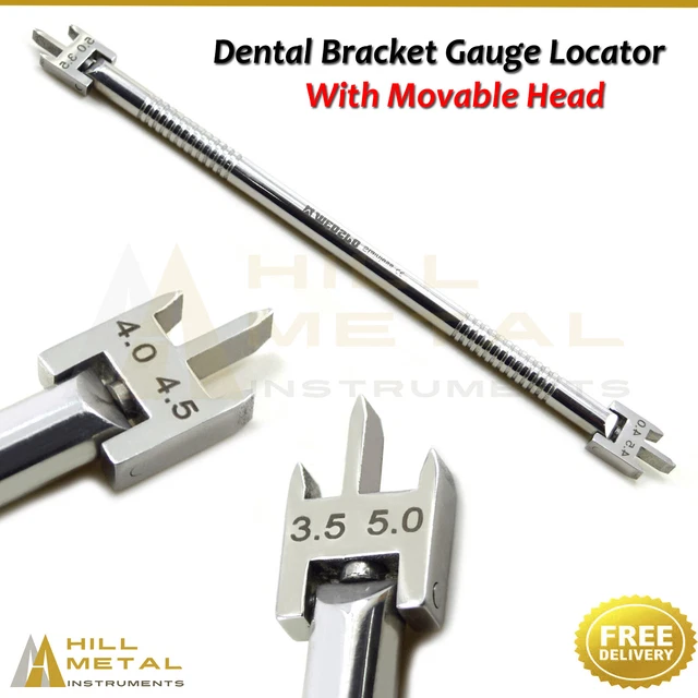 ORTHODONTIC BRACKET PLACEMENT Positioner Height Gauge Articulated Angle