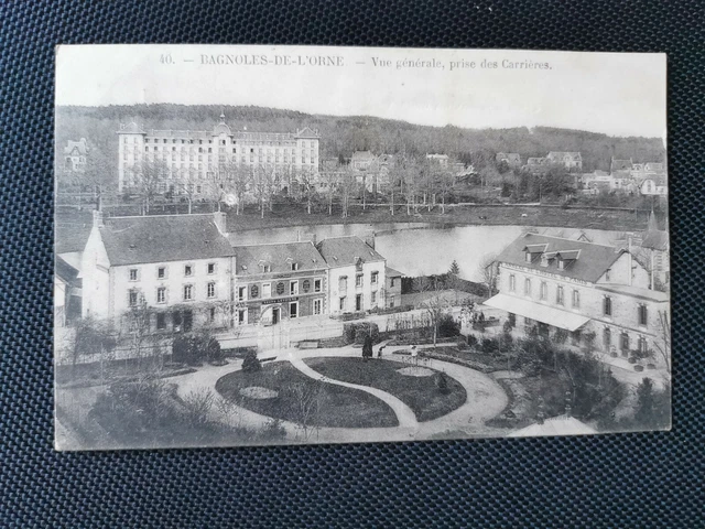 CPA 61 BAGNOLES-DE-L'ORNE - Vue Générale prise des Carrières