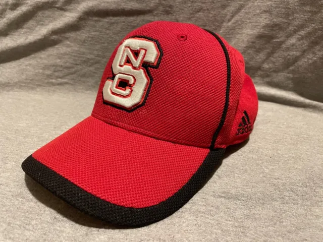 Adidas NC State Wolfpack Adjustable Red Cap Hat