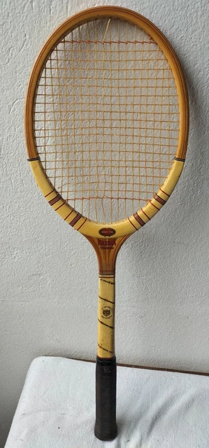Raquette De Tennis Vintage Maxima Torneo, Bois, Années 70, Fabrication Italienne