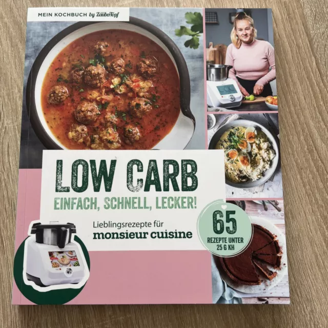 LOW CARB – Lieblingsrezepte für Monsieur Cuisine by... | Buch | Zustand sehr gut