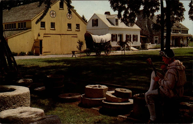 Pennsylvania Farm Museum colonial life rifle hex sign Conestoga  Landis Valley