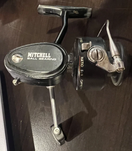 Moulinet Toupie Vintage Mitchell 308 Garcia – Occasion à Nettoyer