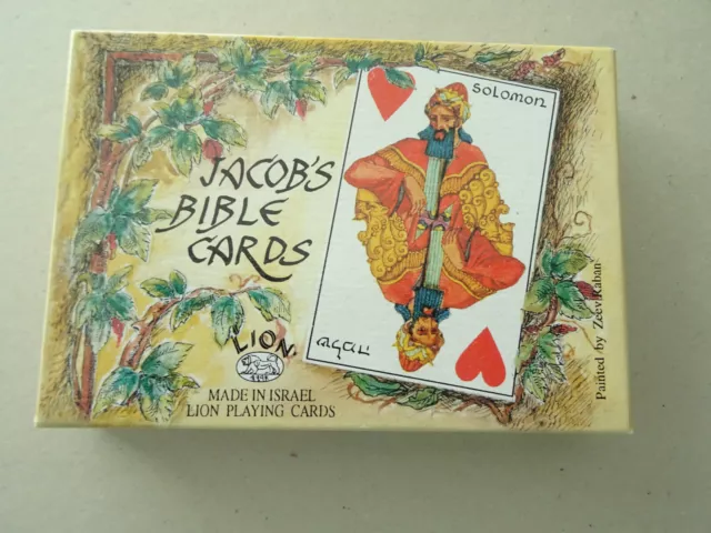 Jacobs Bible Cards - Lion Playing Cards 52 Blatt und 3 Joker in OVP