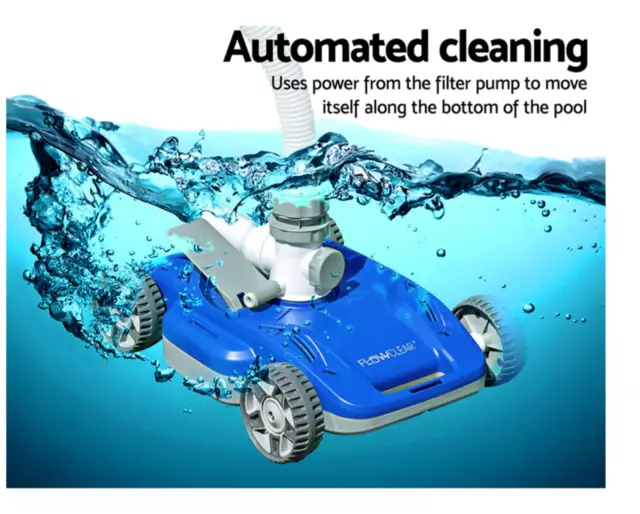 AU BRAND NEW Bestway Robotic Pool Cleaner Robot Vacuum Automatic Ground Floor 3