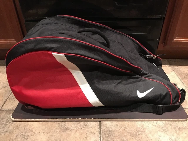 backpack tennis bags nike Pack Nike Tennis Bag Nike 6-8 Tennis Racket Bag Backpack Red Black