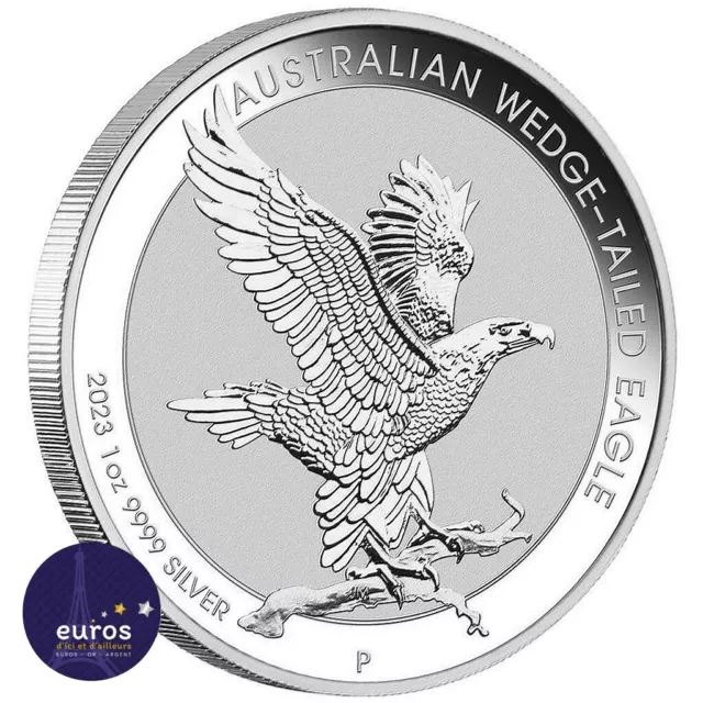 AUSTRALIE 2023 - 1$ AUD - Wedge-Tailed Eagle - 1 oz argent 999,99‰ - Bullion