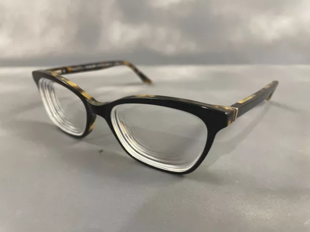 Steve Madden CHERYLL Black Laminate Cat Eye Womens Eyeglasses Frames 52-17-140