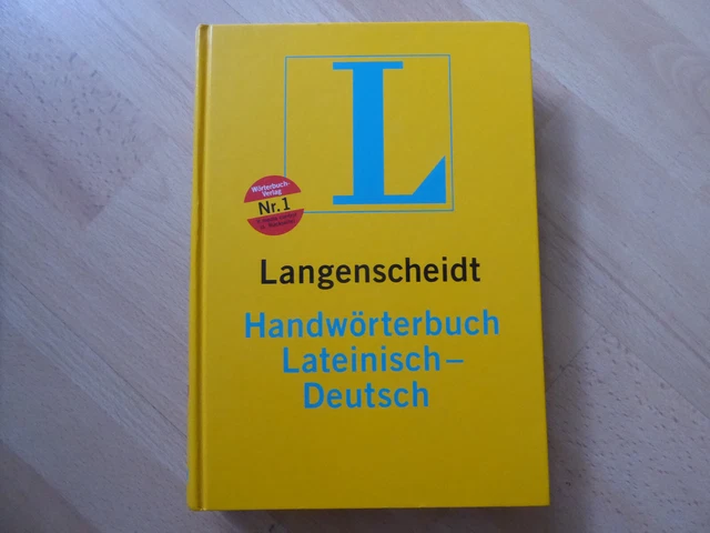 Lateinisch-Deutsch (Langenscheidt Handwörterbuch)