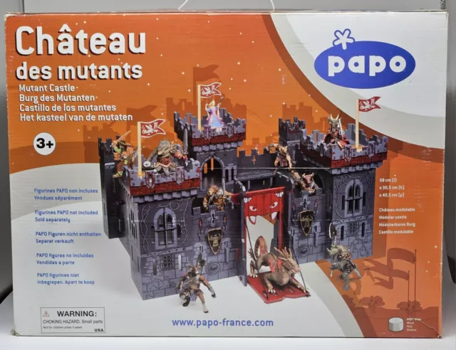 Papo Mutant Castle 60052 Chateau des Mutants No Figurines See Photos Ages 3+