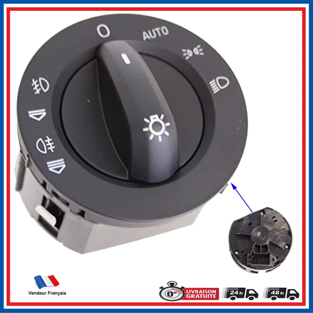 Bouton Commande Interrupteur de phares automatique audi 8E0941531D 8E0941531B
