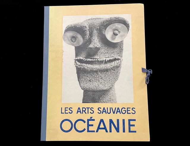 LES ARTS SAUVAGES OCÉANIE  ANDRE PORTIER  PORTFOLIO w 50 PLATES OCEANIC ART FINE