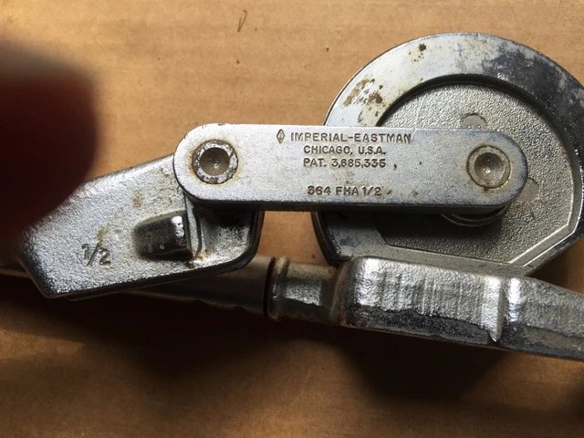 Imperial Eastman 364 FHA 1/2" Pipe Tube Bender #D752 HVAC Refrigeration tools