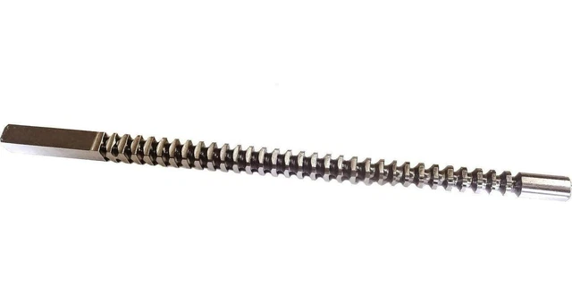 1/4 in High Speed Steel Square Broach cutter metal