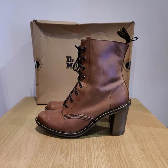 Dr martens heels clearance zip