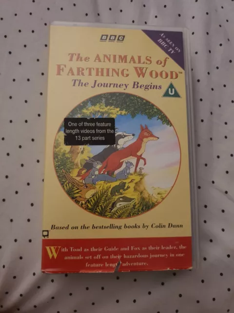The Animals Of Farthing Wood Part 1 - The Journey Begins (Animated) (VHS/H, 1993