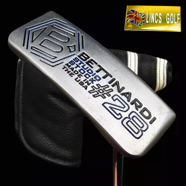 Bettinardi Studio Stock #28 Made in the USA Putter 85cm Steel Shaft Bettinardi Studio Stock #28 Made in the USA Putter 85cm Steel Shaft