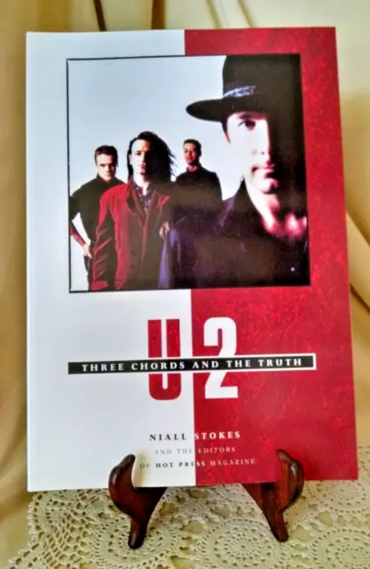 U2 Three Chords And The Truth Niall Stokes Hot Press Mag Harmony 1St 1990 Ill.