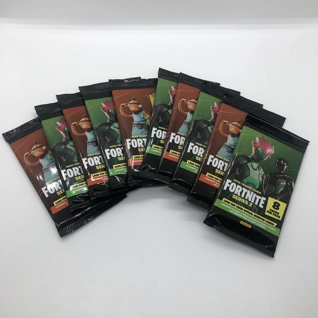 10 x 2020 Panini Fortnite Serie 2 Italien 8 Kartenpackungen Lot Paket Neu & Versiegelt