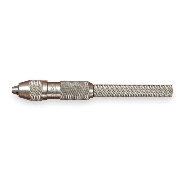 STARRETT 162C Pin Vise,0.050-0.125 In,Nickel Plated