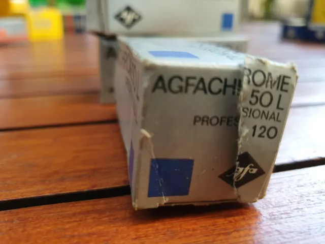 Agfachrome 50L Film Invertible 120 Professional Film Expired 1979 2