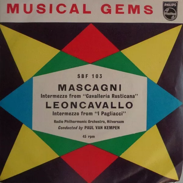 Pietro Mascagni, Ruggiero Leoncavallo - Radio Filharmonisch Orkest Conducted ...