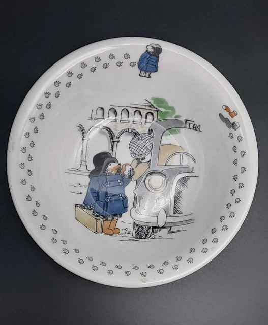 Paddinton Bear "Bears" and taxi driver - Bowl -Coalport - Bone China