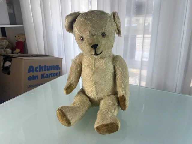 ANTIGUO OSO DE peluche coleccionista oso artista 54 cm estado ver