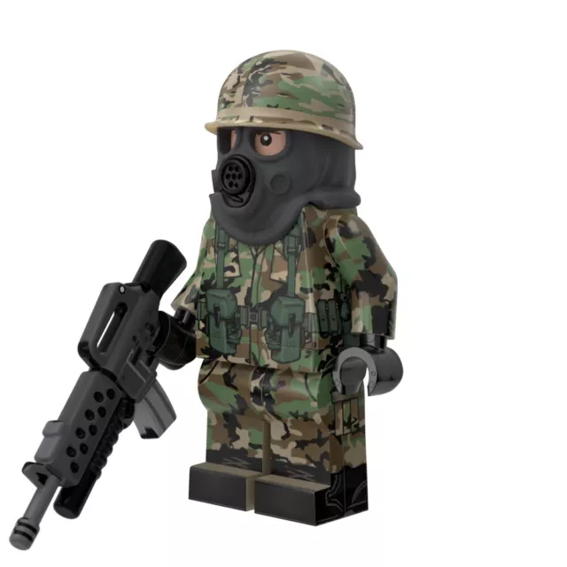 NEW BRICKMANIA COLD War US Army Rifleman with Perfect Caliber