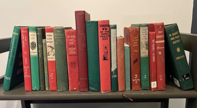 Lot of 100 Vintage Old Rare Antique Hardcover Books - Mixed Color - Random